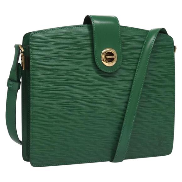 LOUIS VUITTON Epi Capuchin Shoulder Bag Green M52344 - Picture 1 of 16